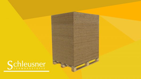 Schleusner Leichtlehmbauplatte [14mm] - 100m²/Pal – Bild 4